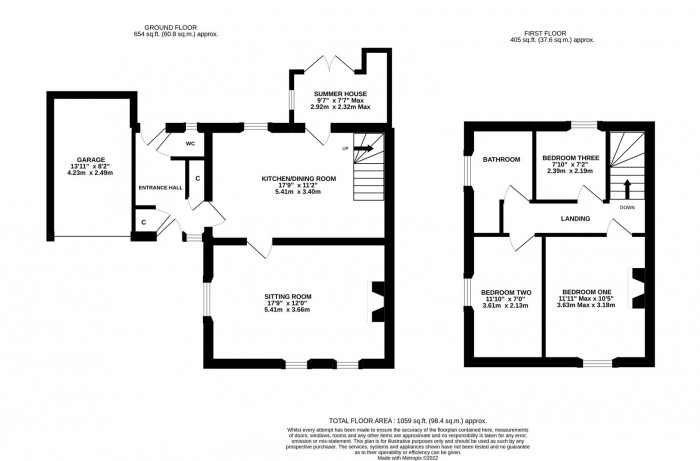 Floorplan for Snarlton Lane, Melksham