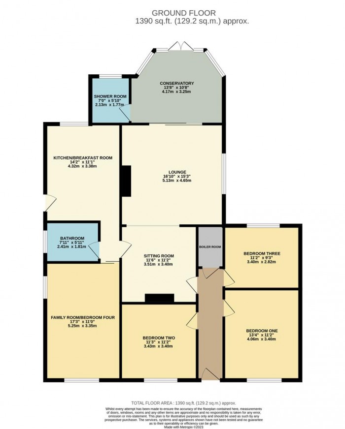 Floorplan for Bristol Road, Chippenham