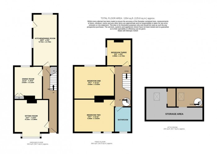 Floorplan for Malmesbury Road, Chippenham