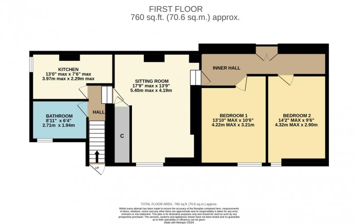 Floorplan for 62 St. Mary Street, Chippenham