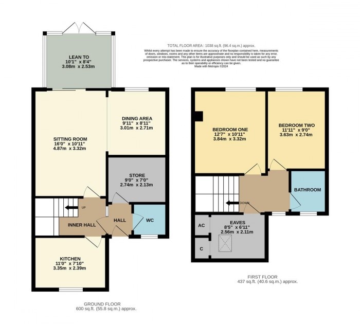 Floorplan for Stonelea Close, Chippenham