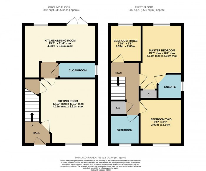 Floorplan for Linnet Road, Calne