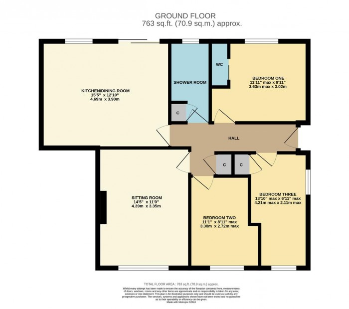 Floorplan for Lady Coventry Road, Chippenham