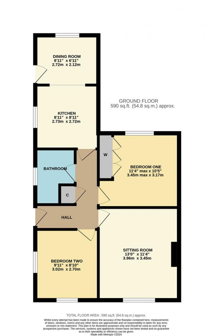 Floorplan for Hungerford Road, Calne