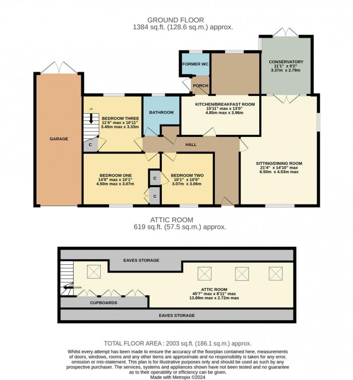 Floorplan for Lower Seagry, Chippenham