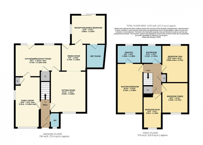 Floorplan for Derriads Lane, Chippenham