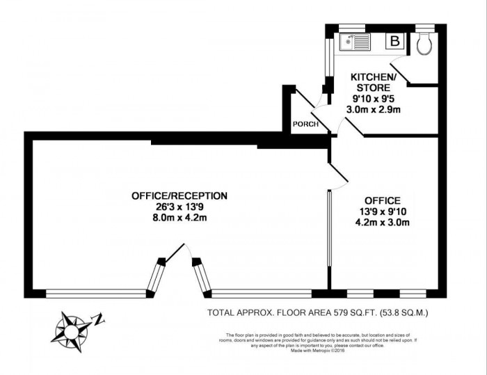 Floorplan for New Road, Chippenham