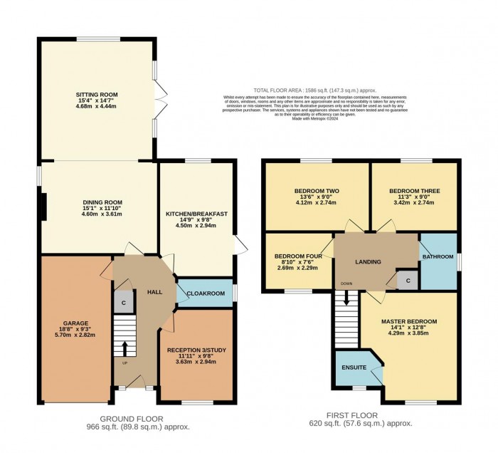 Floorplan for Lanhill View, Chippenham