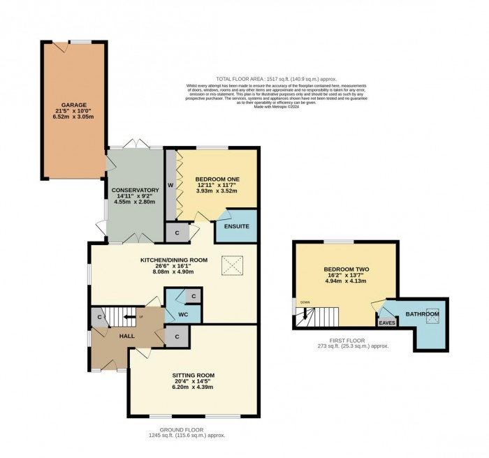 Floorplan for Esmead, Chippenham