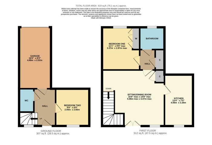 Floorplan for Chapel Mews, Chippenham