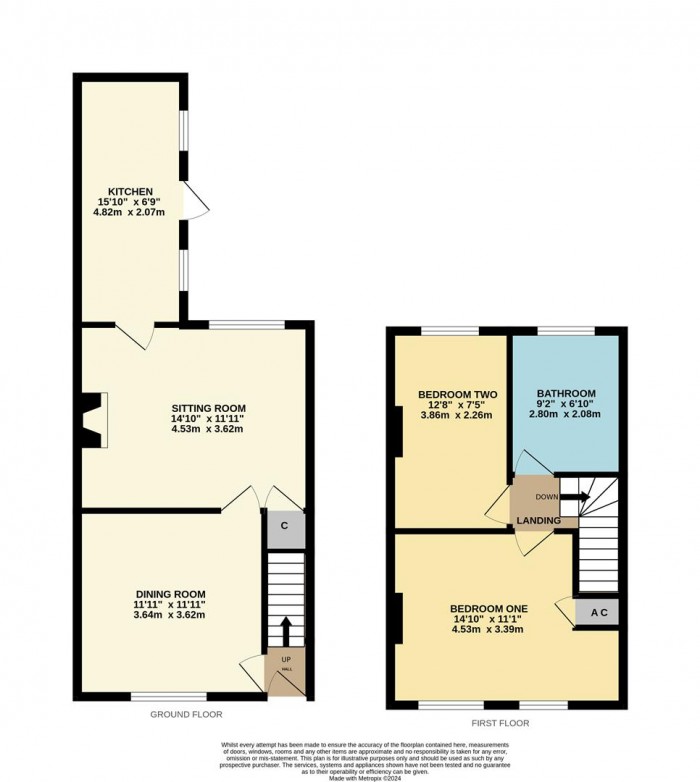 Floorplan for Canterbury Street, Chippenham