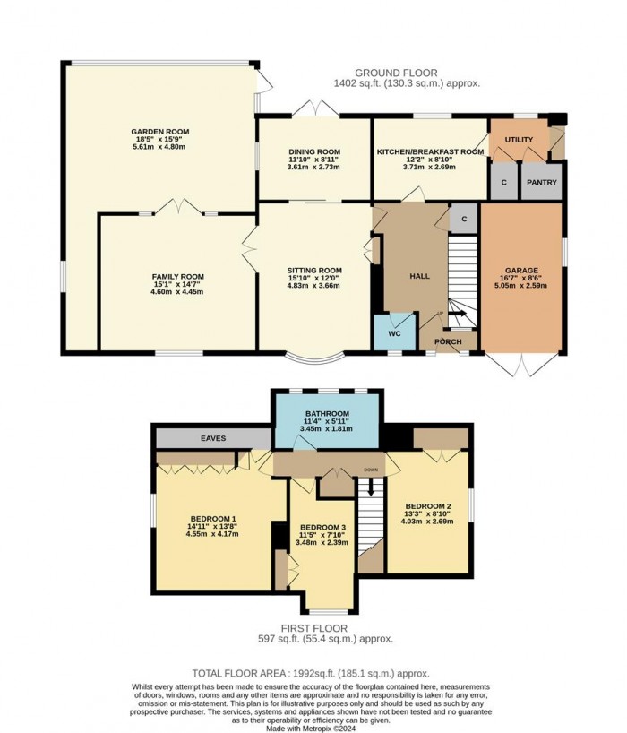 Floorplan for Horsdown, Nettleton, Chippenham