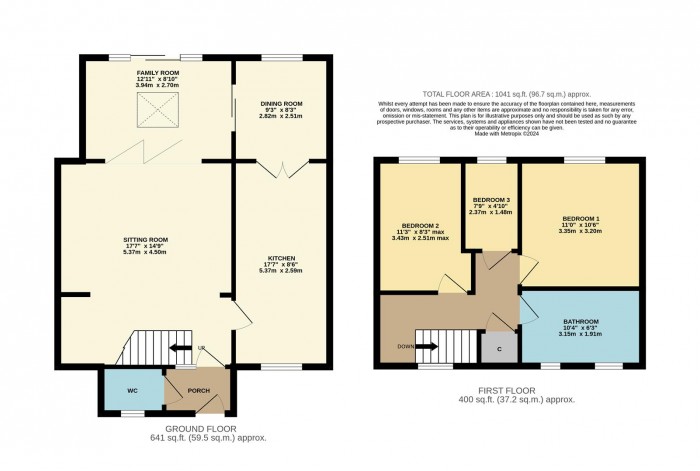 Floorplan for Southmead, Chippenham