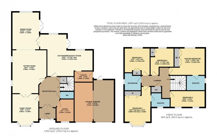 Floorplan for Portal Close, Chippenham