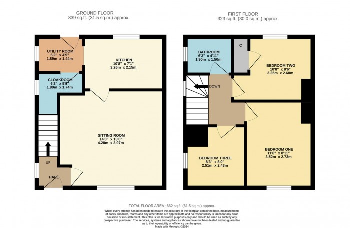 Floorplan for Canterbury Street, Chippenham