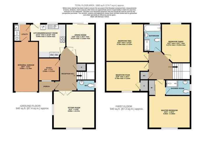 Floorplan for The Orchids, Chippenham