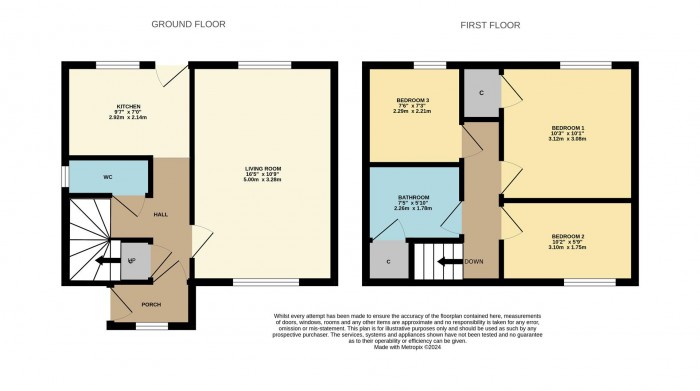 Floorplan for Plough Lane, Kington Langley, Chippenham