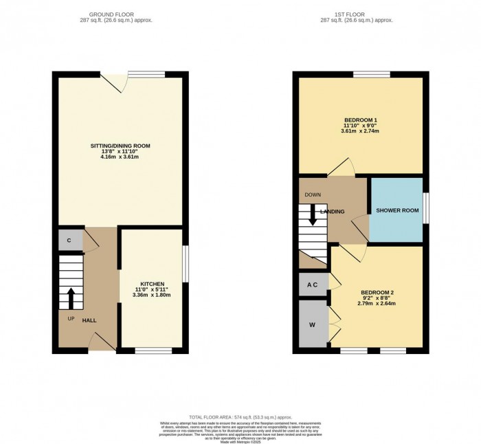 Floorplan for Maitland Close, Chippenham