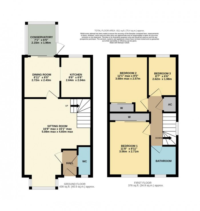 Floorplan for Bluebell Drive, Chippenham