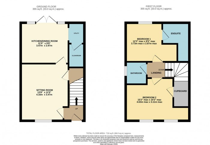 Floorplan for Haywain Halt, Chippenham