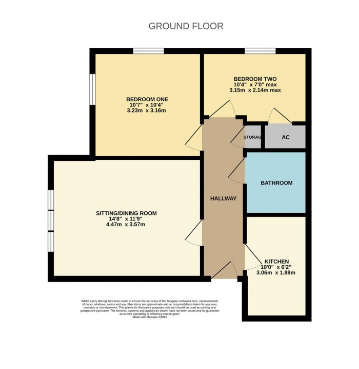 Floorplan for Fuller Close, Chippenham