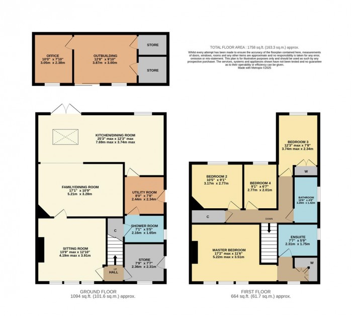 Floorplan for Ladyfield Road, Chippenham