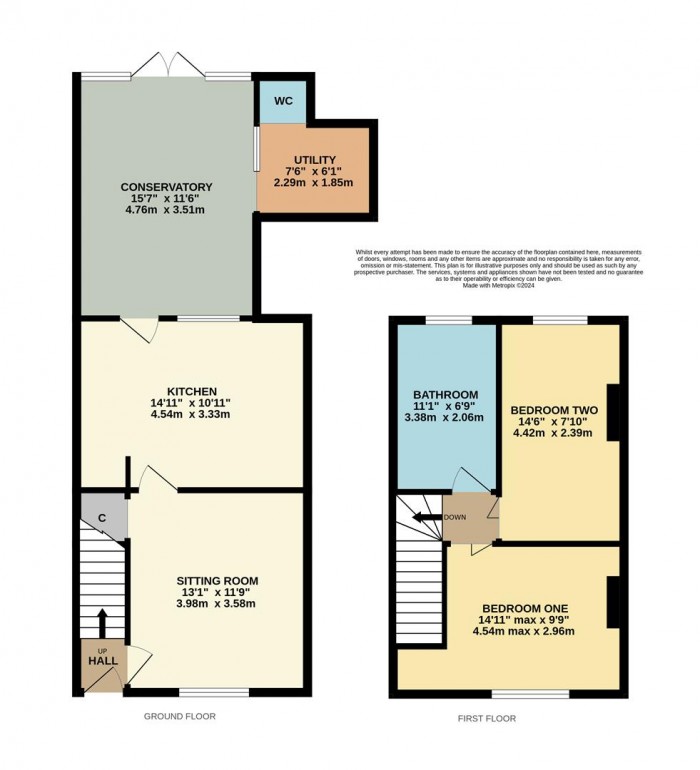 Floorplan for Wood Lane, Chippenham