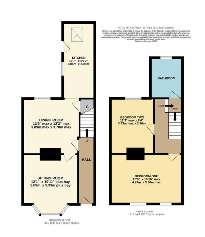 Floorplan for Park Lane, Chippenham