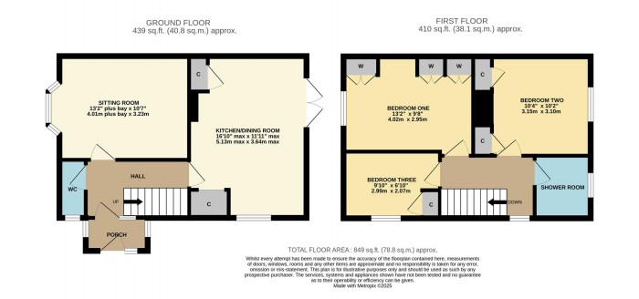 Floorplan for Blackcross, Chippenham