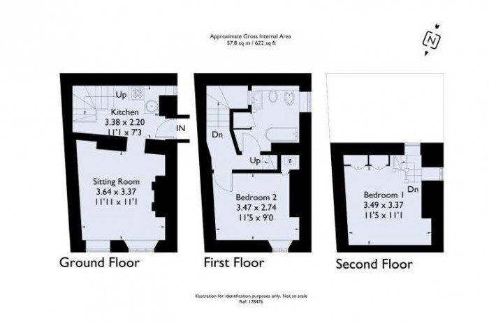 Floorplan for Kington St. Michael, Chippenham