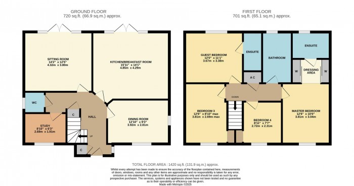 Floorplan for Studley Gardens, Studley, Calne