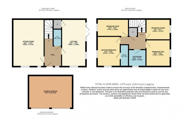 Floorplan for Minnow Close, Calne