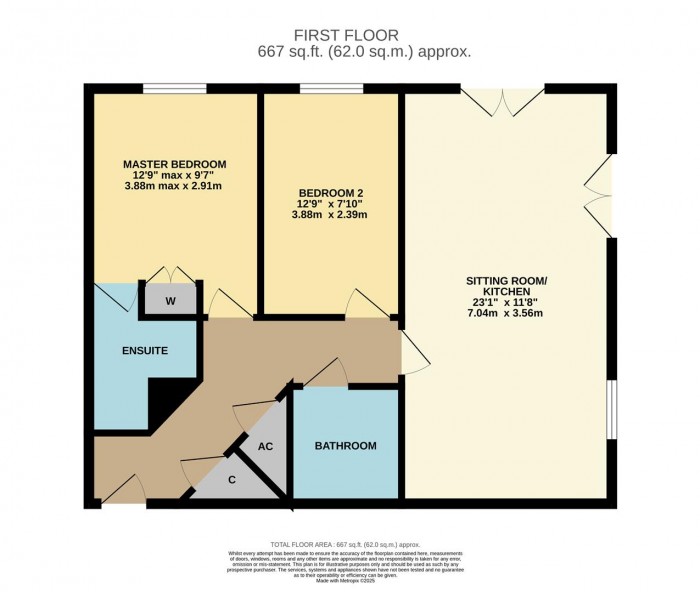Floorplan for Barley Leaze, Chippenham