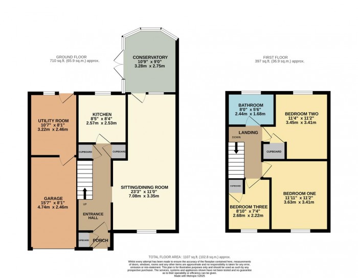 Floorplan for The Maltings, Yatton Keynell