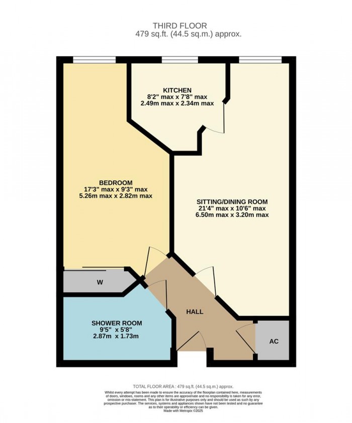 Floorplan for Castle Lodge, Gladstone Road, Chippenham