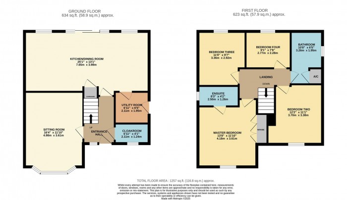 Floorplan for Comet Crescent, Calne
