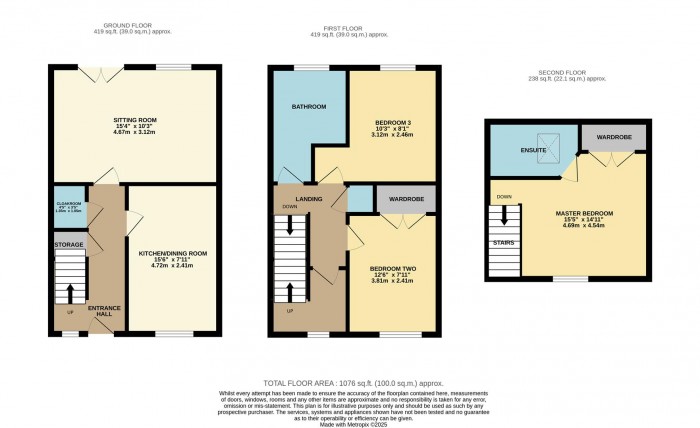Floorplan for Coppice Close, Chippenham