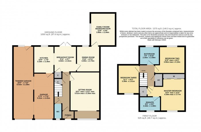 Floorplan for Truro Walk, Chippenham