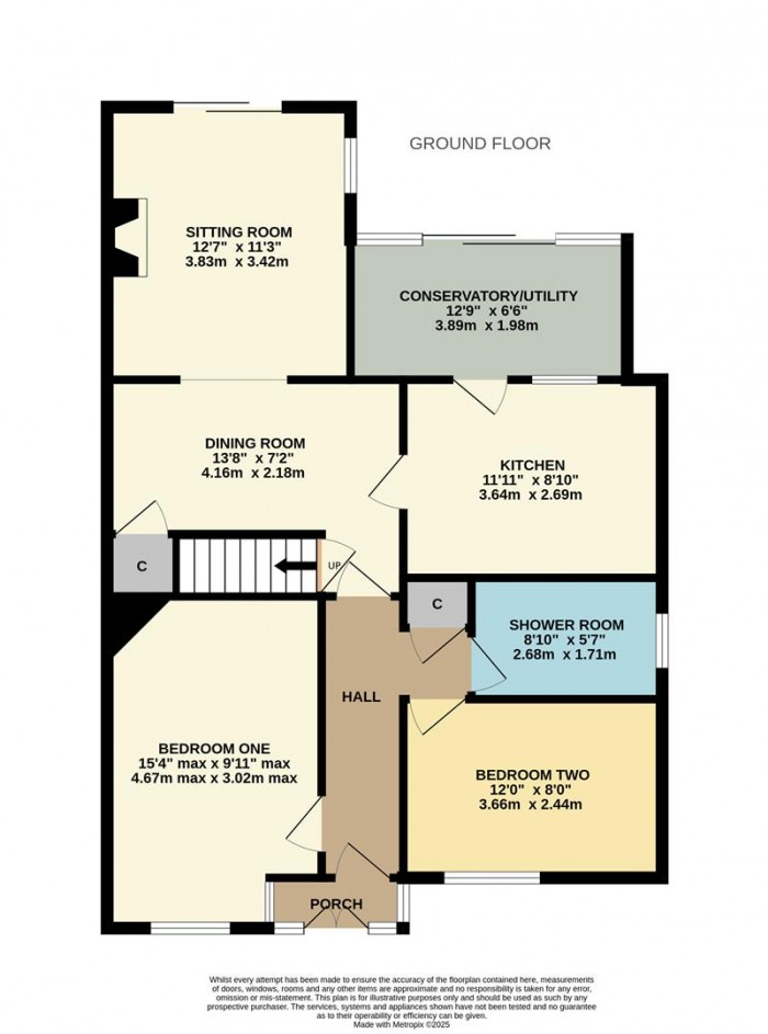 Floorplan for Orchard Crescent, Chippenham