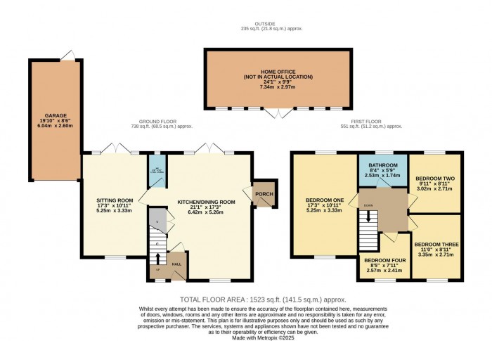 Floorplan for The Tinings, Chippenham