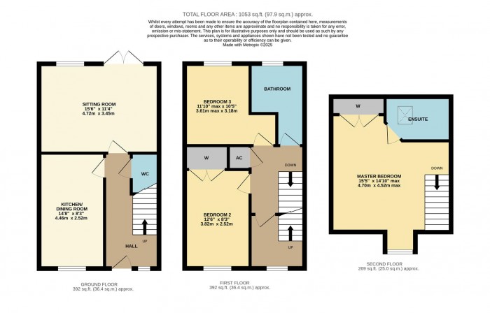 Floorplan for Brooklands, Chippenham