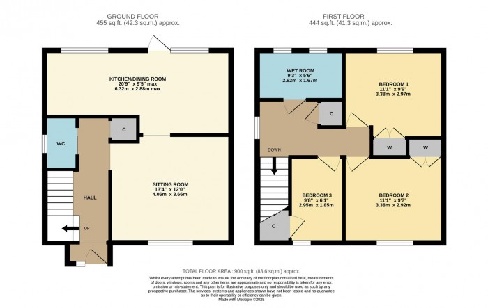 Floorplan for Silbury Close, Chippenham