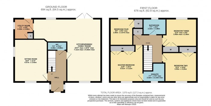 Floorplan for Chandlers Mews, Chippenham