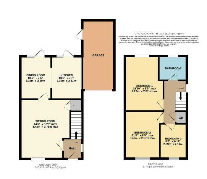 Floorplan for Hancock Close, Chippenham