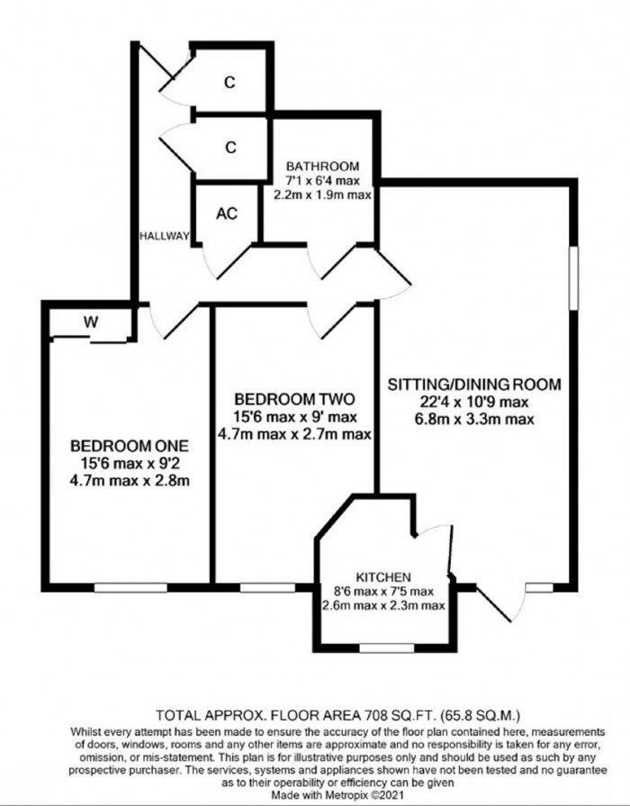 Floorplan for Castle Lodge, Chippenham