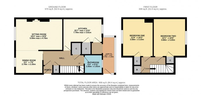 Floorplan for Eastern Avenue, Chippenham