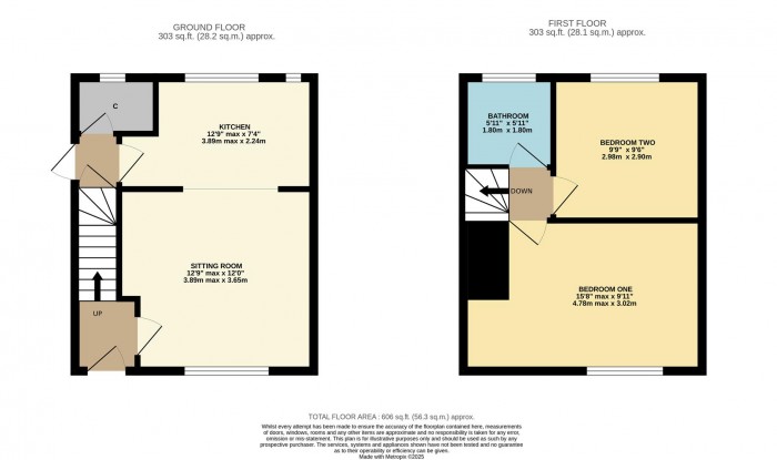 Floorplan for Ladyfield Road, Chippenham