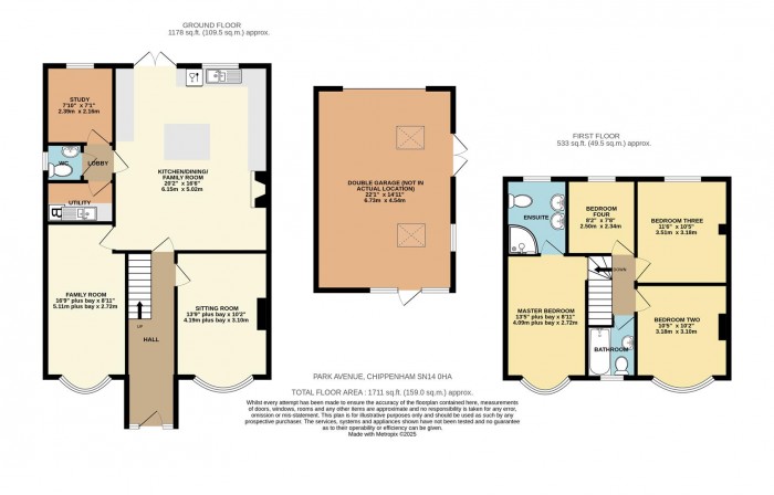 Floorplan for Park Avenue, Chippenham