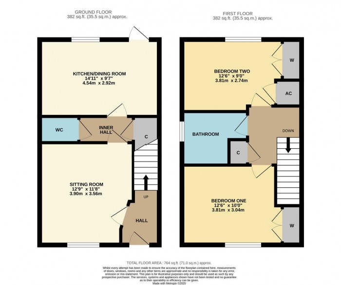 Floorplan for Comet Crescent, Calne