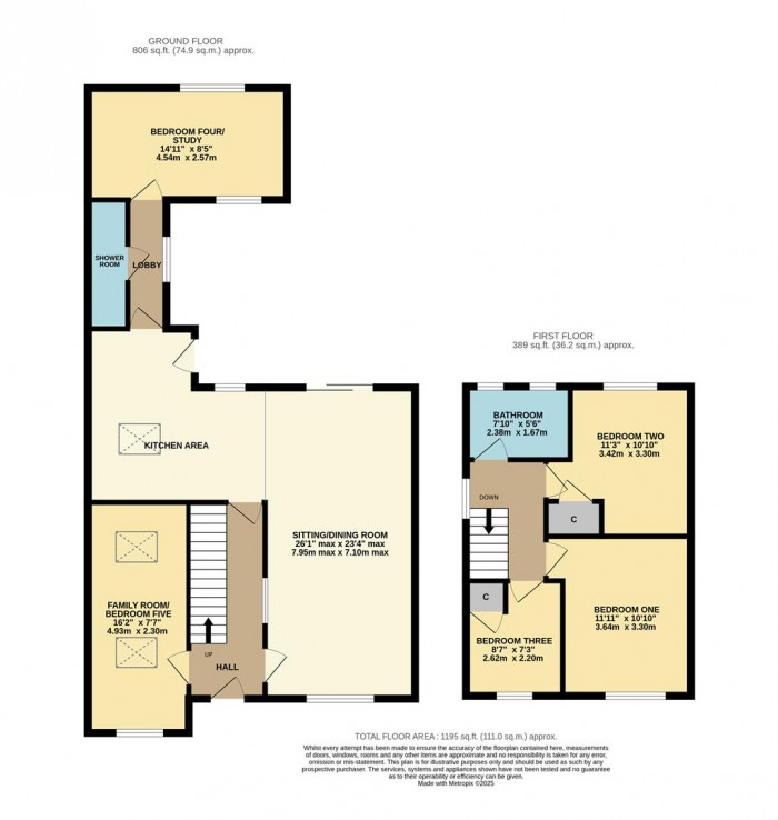 Floorplan for The Maltings, Yatton Keynell, Chippenham